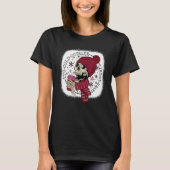 It's Cold Outside Like My Heart Skeleton Coffee Bl T-Shirt (Vorderseite)