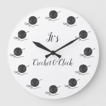 It's Crochet 0'Clock!