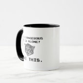 It's Dangerous To Go Alone! Take This Tasse (Vorderseite Links)