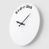 It's do o´clock große wanduhr (Winkel)