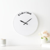 It's do o´clock große wanduhr (Zuhause)