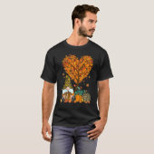 It's Fall Y'all Cute Gnomes Pumpkin Autumn Tree Fa T-Shirt (Vorne ganz)