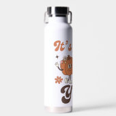 It's Fall Y'all– Cute Pumpkin Spice Trinkflasche (Vorne)