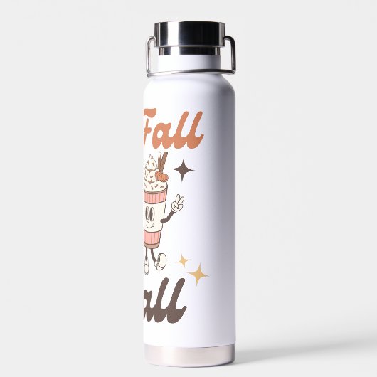 It's Fall Y'all– Cute Pumpkin Spice Trinkflasche (Rückseite)
