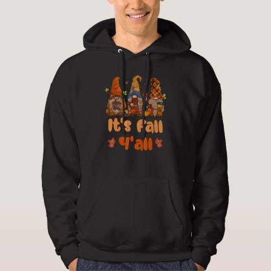 It's Fall Y'all Pumpkin Spice Thanksgiving Autumn Hoodie (Vorderseite)