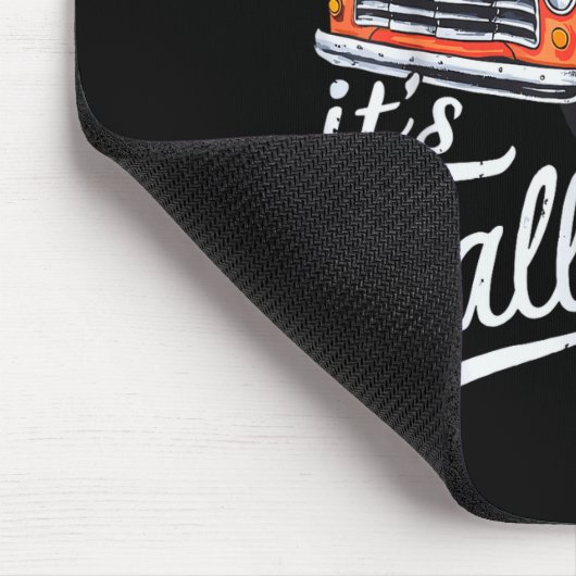 It's Fall Y'all Pumpkin Truck Autumn Tree Hello Fa Mousepad (Ecke)