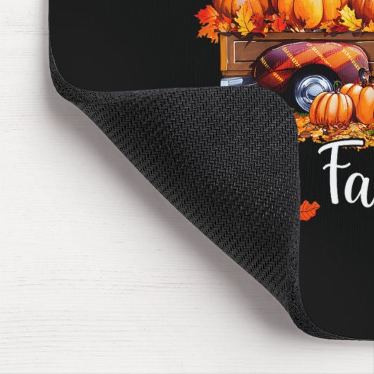 It's Fall Y'all Pumpkin Truck Autumn Tree Hello Fa Mousepad (Ecke)