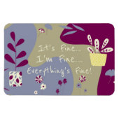 It's Fine Flexible Photo Magnet (Horizontal)