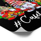 It's Fine I'm Fine Everything Cafeteria Crew Gnome Poster (Ecke)