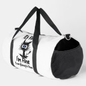 It's Fine I'm Fine Everything Fine Duffle Bag (Rechte Ecke)
