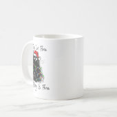 Its Fine I'm Fine Everything Is Fine Christmas Bla Kaffeetasse (Vorderseite Links)