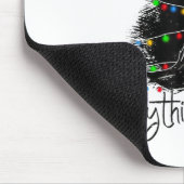 Its Fine I'm Fine Everything Is Fine Christmas Bla Mousepad (Ecke)