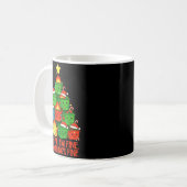 It's Fine I'm Fine Everything Is Fine Christmas Du Kaffeetasse (Vorderseite Links)