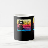 Its Fine Im Fine Everything Is Fine Funny Black Ca Kaffeetasse (Mittel)
