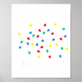 It's Fine I'm Fine Everything Is Fine Funny Christ Poster (Vorne)