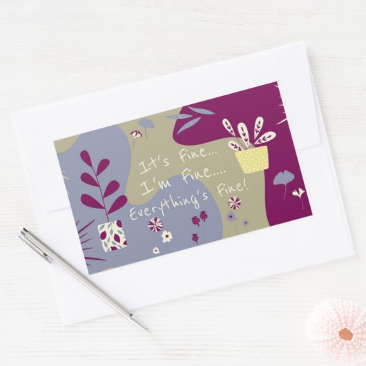 It's Fine... Sticker (Umschlag)