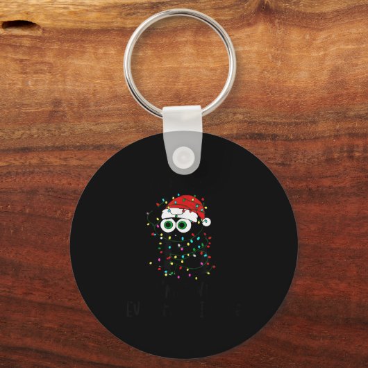 It's Fine We're Fine Everything Is Fine Cat Teache Schlüsselanhänger (Vorderseite)