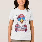 It's for the Kids, Bruh! Tri-Blend Shirt (Vorderseite)