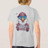 It's for the Kids, Bruh! Tri-Blend Shirt (Rückseite)