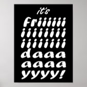 Its Friday Poster (Vorne)