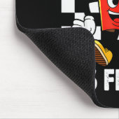 It's Fry Day - Funny French Fries Fast Food Mousepad (Ecke)