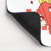 It's Fry Day - Funny French Fries Fast Food Mousepad (Ecke)