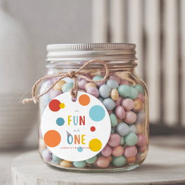 It's Fun To Be One Birthday Party Favor Tags Geschenkanhänger
