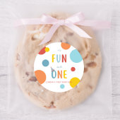 It's Fun To Be One Colorful Birthday Party Sticker