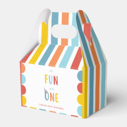 It's Fun To Be One Colorful Party Favor Boxes Geschenkschachtel