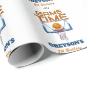 It's Game Time Any Age Birthday Geschenkpapier (Rolleneckpunkt)
