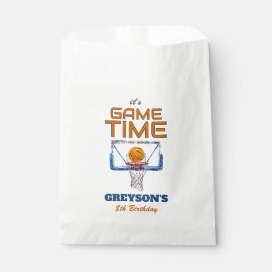 It's Game Time Any Age Birthday Geschenktütchen (Vorderseite)