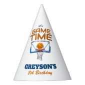 It's Game Time Any Age Birthday Partyhütchen (Vorderseite)