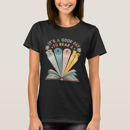 It's Good Day To Read Book  Library Reading   1 T-Shirt (Vorderseite)