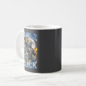 It's Goon O'clock Cool Funny Alpha Wolf Werewolf M Kaffeetasse (Vorderseite Links)