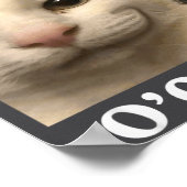 It's Goon O'clock Funny Cat  Poster (Ecke)