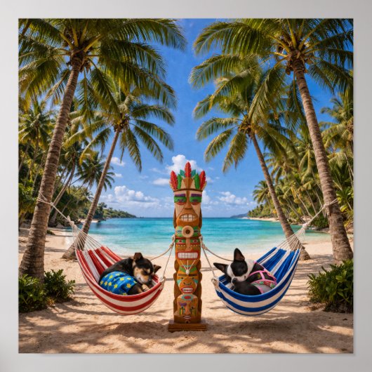 "It's Hammock Time!" Poster (Vorne)