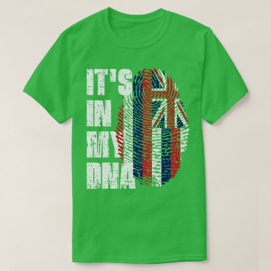 ITS IN MEIN DNA Hawaii Flag Hawaii T-Shirt (Design vorne)