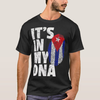 ITS IN MEINE DNA Kuba Flag Kuba Pride Mens Womens T-Shirt