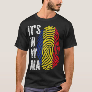 ITS IN MEINE DNA Rumänien Flag Rumänisch Raglan Ba T-Shirt