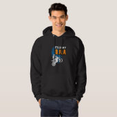 ITS IN MEINEM DNA-Motocross BMX Supermoto Supercro Hoodie (Vorne ganz)