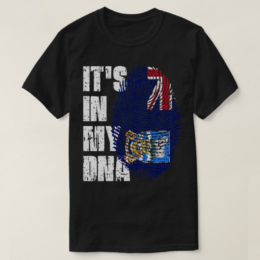 ITS IN MEINER DNA Falkland Islands Flag Boy Girl G T-Shirt (Design vorne)