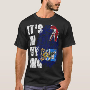 ITS IN MEINER DNA Falkland Islands Flag Boy Girl G T-Shirt