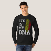 It's In My DNA Belgian Fingerprint Proud Belgium F T-Shirt (Vorne ganz)