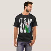 It's in my DNA Djibouti Flag Fingerprints T-Shirt (Vorne ganz)