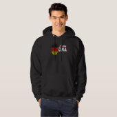 Its In My DNA National Flag German Patriotic Germa Hoodie (Vorne ganz)