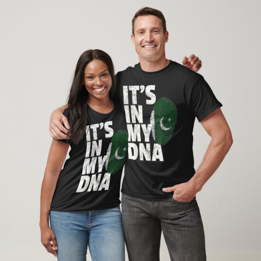 It's In My DNA Pakistan Flag Pride National Countr T-Shirt (Unisex)