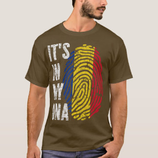 IT'S IN MY DNA Romania Flag Romanian T-Shirt