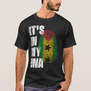 IT'S IN MY DNA Sao Tome and Principe Flag T-Shirt