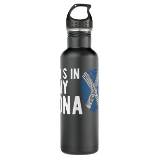 It's in my DNA Scotland Flag Scottish Gift Edelstahlflasche