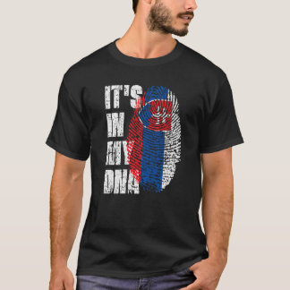 It's In My Dna Slovakia Flag Slovak Slovakian T-Shirt